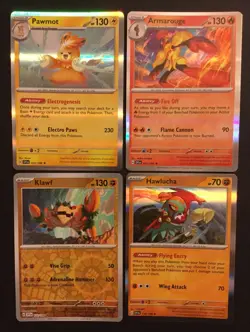 20 X Scarlet & Violet SV HOLO REVERSE Pokemon Cards Bundle Hawlucha Exc-NM - Image 2