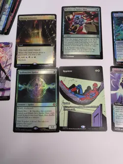 Magic The Gathering Spiderman Cards Lot Of 32 Cards In Pic Is What You Get - Image 2