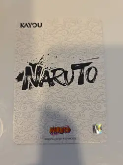 Sasuke Uchiha NRSA01-PU-005L4 Stamped Naruto Kayou Card Heavens Scroll (NM) - Image 2