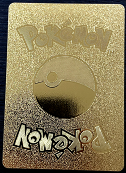 Charmander & Bulbasaur & Squirtle GX Gold Foil Fan Art Vinyl Textured Pokemon - Image 3