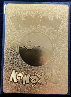 Charmander & Bulbasaur & Squirtle GX Gold Foil Fan Art Vinyl Textured Pokemon - Image 5