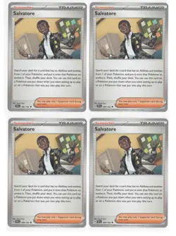 Salvatore 160/162 Temporal Forces Pokemon Card Set x4 Playset - Image 1