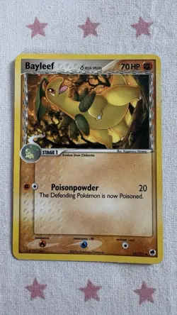 Bayleef (Delta Species) 26/101 Dragon Frontiers Pokemon TCG Card - Image 1