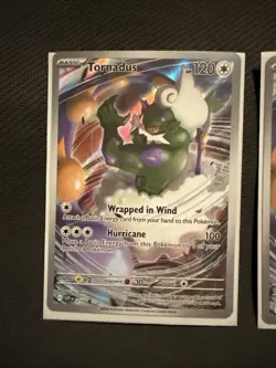 Tornadus 210 Promo White Flare 120 HP Pokemon Card Full Art Lot Of 3 - Image 2