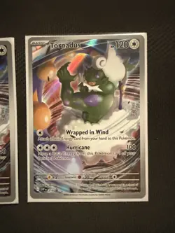 Tornadus 210 Promo White Flare 120 HP Pokemon Card Full Art Lot Of 3 - Image 4