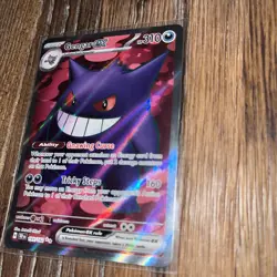 Pokemon TCG Gengar ex 193/162 Temporal Forces Ultra Rare NM - Image 3