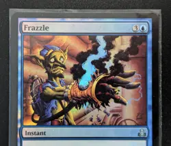 MTG FOIL Frazzle- Signed -Guildpact Magic the Gathering Card #025 - Image 3