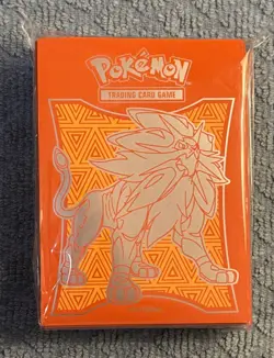 2017 Pokemon Solgaleo Sun & Moon ETB Card Sleeves New - Image 1