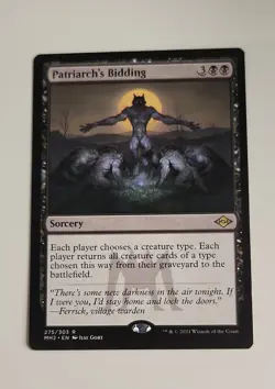 Patriarch's Bidding Modern Horizons 2 Regular - Image 1