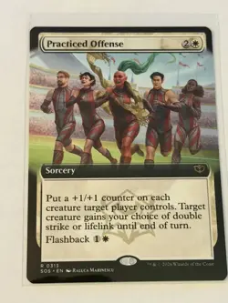 Practiced Offense Extended Art Secrets of Strixhaven 313 - Image 1