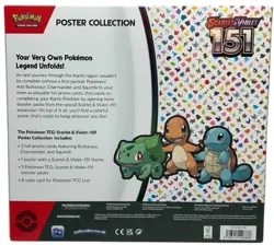 Pokemon TCG Scarlet & Violet 151 Poster Collection Sealed English - Image 2