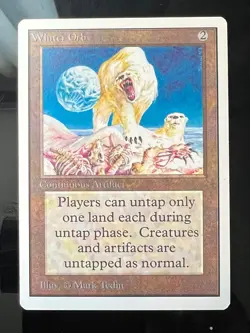 Magic the Gathering MTG Unlimited Winter Orb NM (Beta Bob) - Image 1