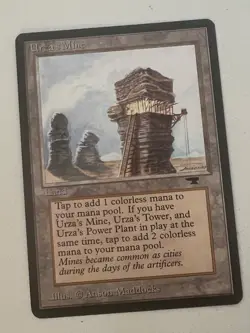Magic the Gathering MTG Antiquities Urza's Mine (TOWER) NM (Beta Bob) - Image 1