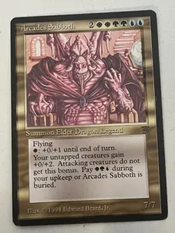 Magic the Gathering MTG Legends Arcades Sabboth MP+ (Beta Bob) - Image 1