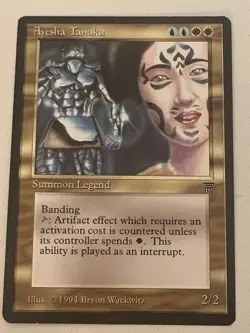 Magic the Gathering MTG Legends Ayesha Tanaka LP+ (Beta Bob) - Image 1