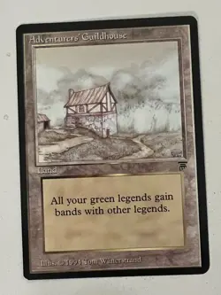 Magic the Gathering MTG Legends Adventurers' Guildhouse NM- (Beta Bob) - Image 1
