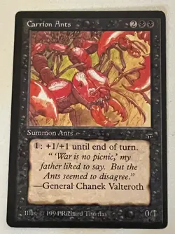 Magic the Gathering MTG Legends Carrion Ants LP (Beta Bob) - Image 1