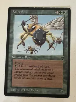 Magic the Gathering MTG Legends Killer Bees MP+ (Beta Bob) - Image 1
