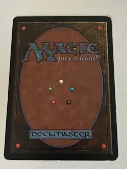 Magic the Gathering MTG Beta Forest v.2 (FOG) LP (Beta Bob) - Image 2