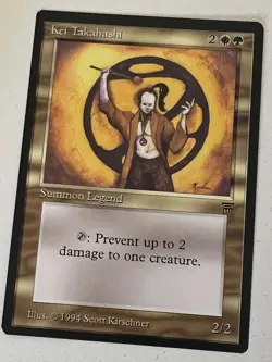 Magic the Gathering MTG Legends Kei Takahashi NM (Beta Bob) - Image 1