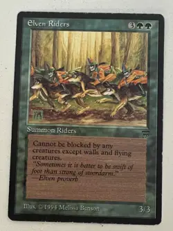 Magic the Gathering MTG Legends Elven Riders MP+ (Beta Bob) - Image 1