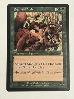 Squirrel Mob NM Odyssey MTG - Image 1