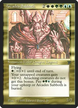 Arcades Sabboth - MtG Legends - Rare LP 1994 - Image 1