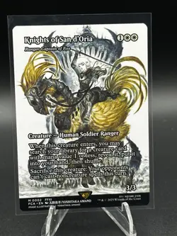 Magic: The Gathering Final Fantasy Knights Of San d'Oria 002 Borderless Showcase - Image 2