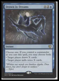 Drown in Dreams #13 – Midnight Hunt Commander | MTG Blue Sorcery - Image 1