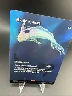 Mystic Remora (Borderless Foil) Mythic MTG Avatar Eternal 0016 RARE MINT - Image 4