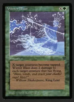 ***English Winter Blast*** MTG Legends Magic Kid Icarus - Image 1