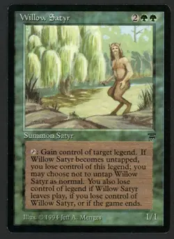 ***English Willow Satyr*** MTG Legends Magic Kid Icarus - Image 1