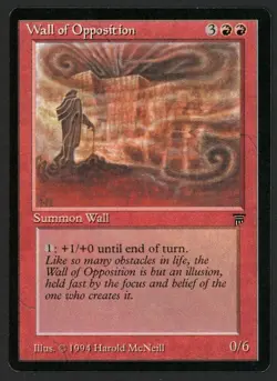 ***English Wall of Opposition*** MTG Legends Magic Kid Icarus - Image 1