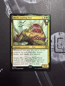Blech, Loafing Pest Secrets of Strixhaven Rare - Image 1