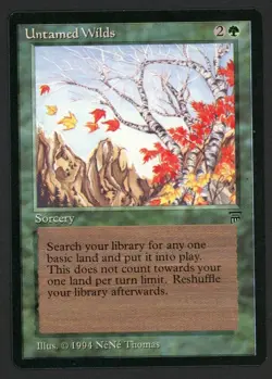 ***English Untamed Wilds*** MTG Legends Magic Kid Icarus - Image 1