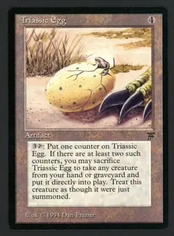 ***English Triassic Egg*** MTG Legends Magic Kid Icarus - Image 1