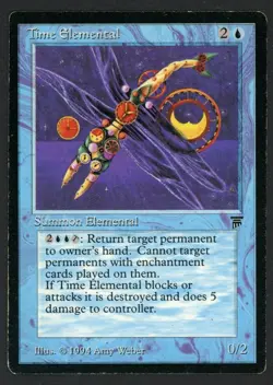 ***English Time Elemental*** MTG Legends Magic Kid Icarus - Image 1