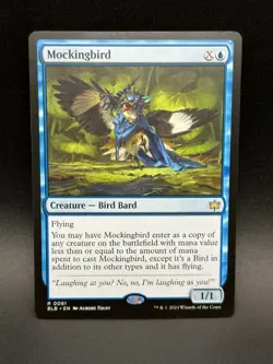 MTG Mockingbird R Bloomburrow #61 - Image 1