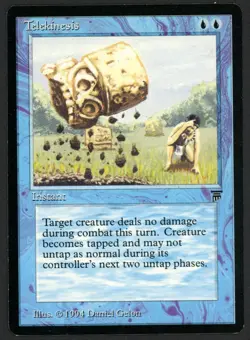 ***English Telekinesis*** MTG Legends Magic Kid Icarus - Image 1