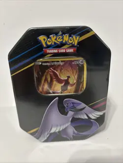 Pokemon TCG Crown Zenith Galarian Articuno Tin 4 Pack - Image 1