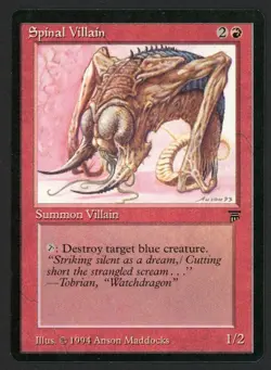 ***English Spinal Villain*** MTG Legends Magic Kid Icarus - Image 1