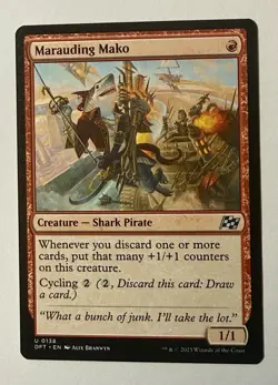 Marauding Mako #138 (NM) Aetherdrift DFT Magic MTG - Image 1
