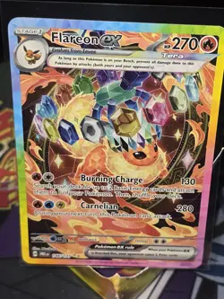 The Pokemon Company Flareon ex 146/131 Prismatic Evolutions SIR Holo Eng 270HP - Image 1