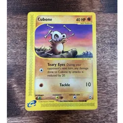 Pokemon Cubone 72/147 Aquapolis Common English 2002 - Image 1