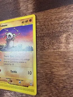 Pokemon Cubone 72/147 Aquapolis Common English 2002 - Image 3