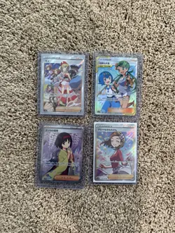 Pokemon SR TRAINER CARD LOT - Image 1