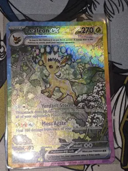 Leafeon ex 144/131 Prismatic Evolutions SIR Holo Full Art Eng - Image 1