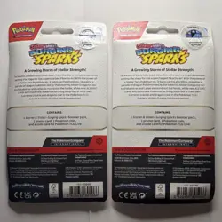 2 Pokemon TCG Scarlet & Violet—Surging Sparks Booster Packs, Promos & Coins - Image 2