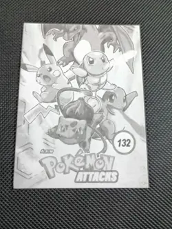 Pokemon Attacks 2024 Sticker Set Ditto 132 Peru US Seller - Image 2