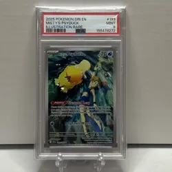 Pokemon TCG Misty's Psyduck Destined Rivals 193/182 Illustration Rare PSA 9 - Image 1